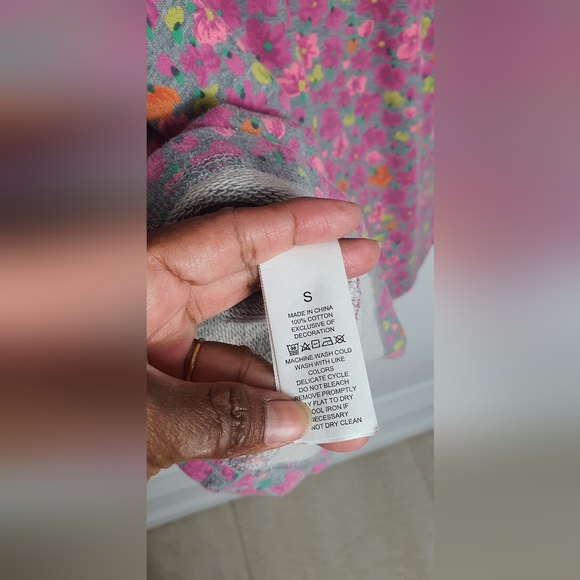 PRE LOVED - Kate Spade | Marker Floral Ruffle Sleeve Dress size small - Picture 6 of 6